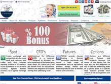 Tablet Screenshot of forex-pcm.com